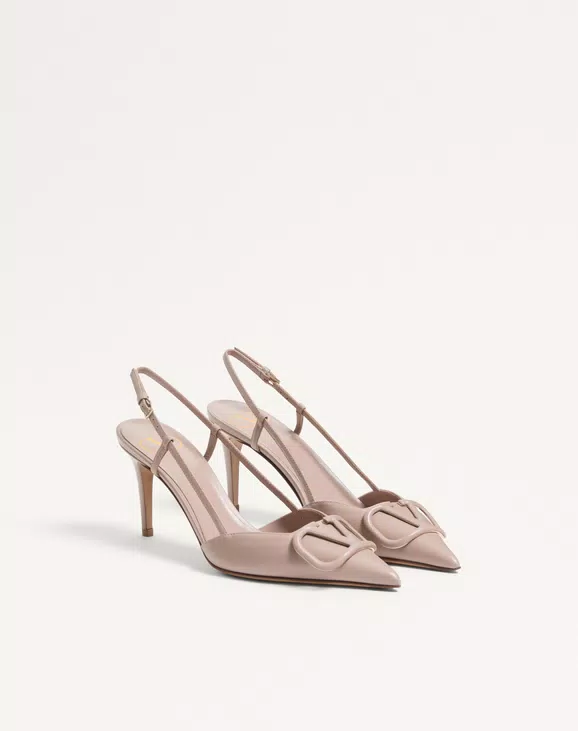 Valentino Vlogo Signature Calfskin Slingback Pump 80 Mm / 3.15 In. - Image 6